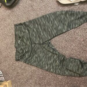 Old Navy Black and Gray Leggings